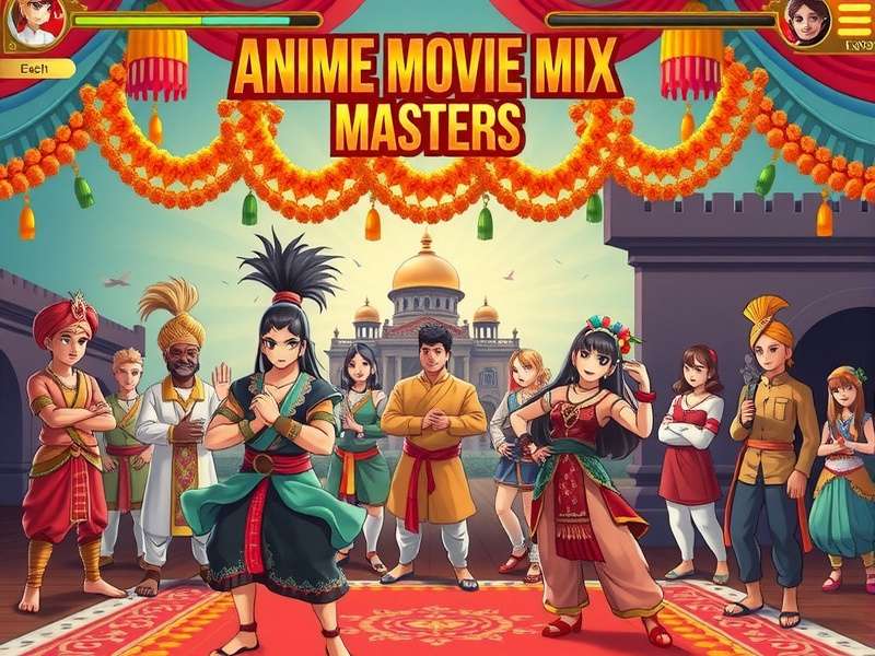 Anime Movie Mix Masters Indian festival event